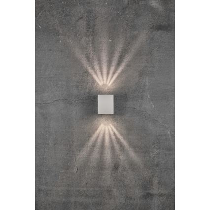 Nordlux - CANTO LED Outdoor Wall Light 2xLED/6W/230V IP44 White