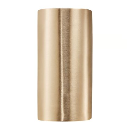 Nordlux - CANTO Outdoor Wall Light 2x GU10/28W/230V IP44 Brass