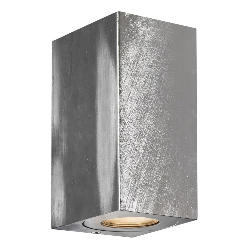 Nordlux - CANTO Outdoor Wall Light, 2x GU10 / 28W / 230V, IP44, Silver