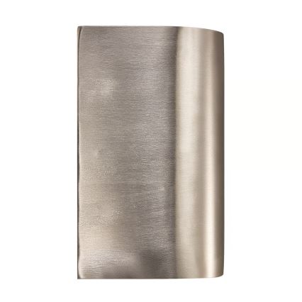 Nordlux - CANTO Outdoor Wall Light 2x GU10/28W/230V IP44 Stainless Steel