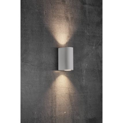 Nordlux - CANTO Outdoor Wall Light 2x GU10/28W/230V IP44 White