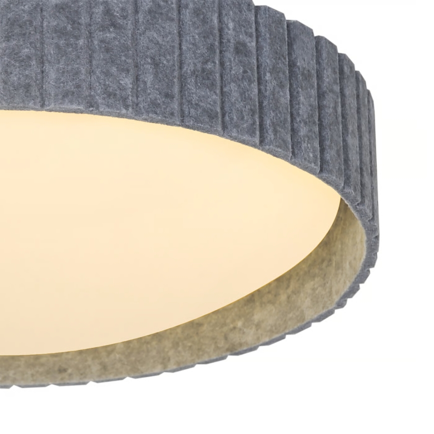 Nordlux - Ceiling light CORATO 3xE14/15W/230V Ø 42 cm grey