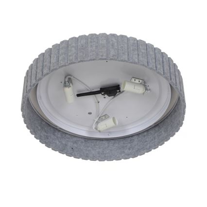 Nordlux - Ceiling light CORATO 3xE14/15W/230V Ø 42 cm grey