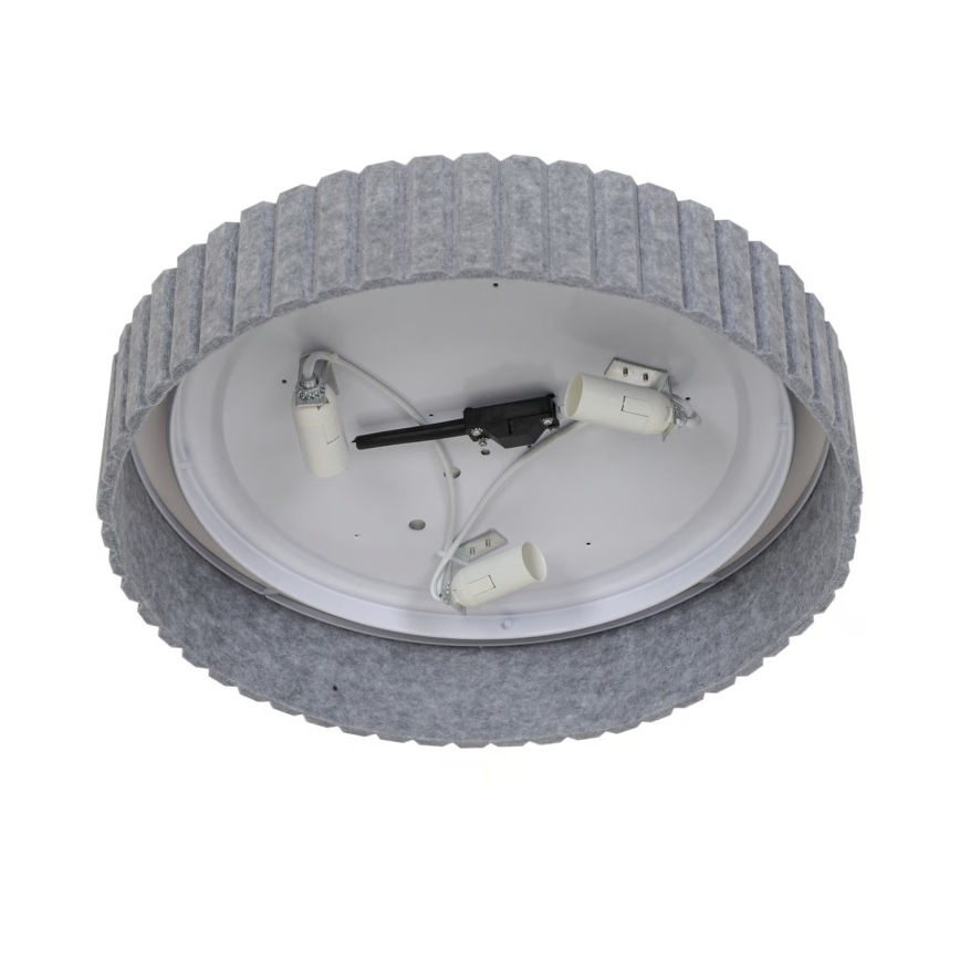 Nordlux - Ceiling light CORATO 3xE14/15W/230V Ø 42 cm grey