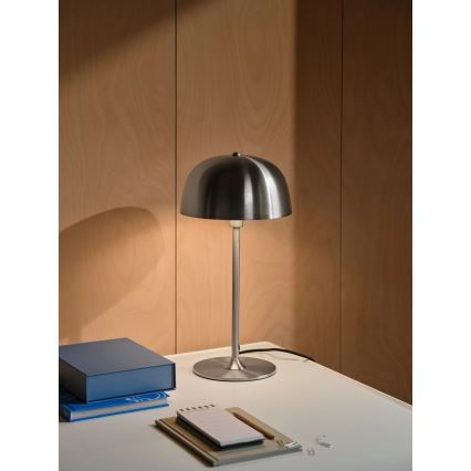 Nordlux - CERA Table Lamp 1xE14/40W/230V Matte Chrome