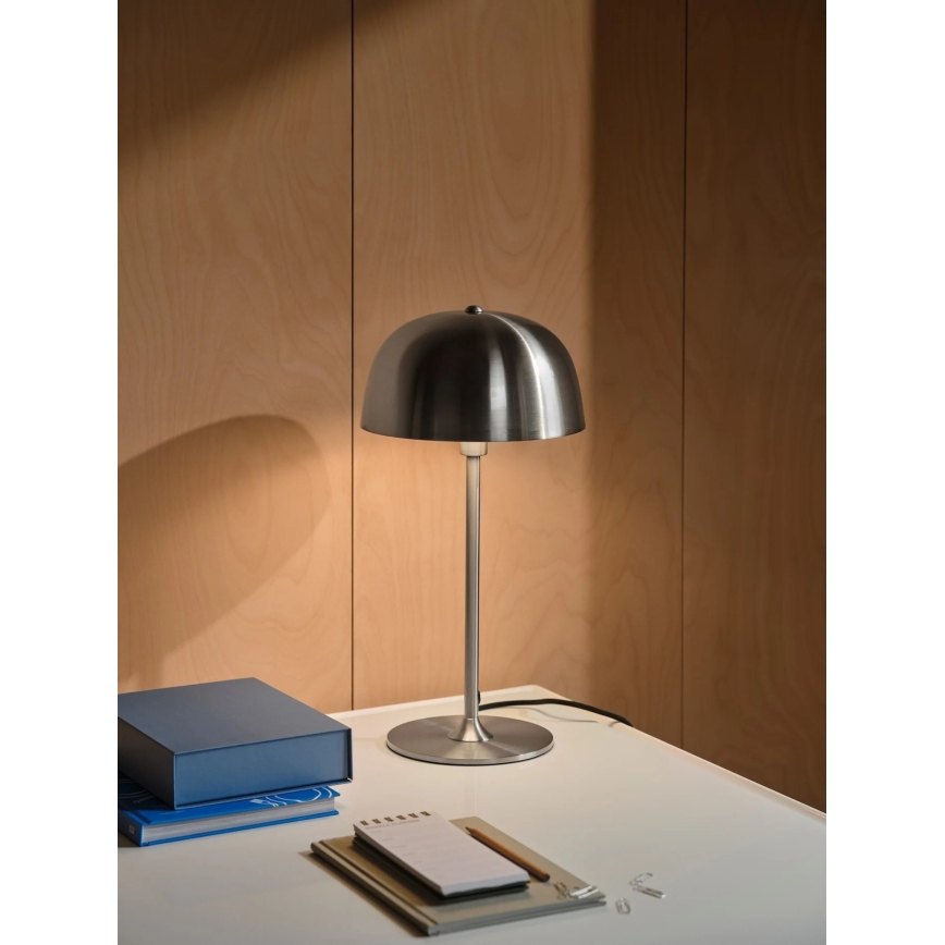 Nordlux - CERA Table Lamp 1xE14/40W/230V Matte Chrome