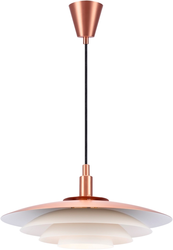 Nordlux - Chandelier on a string BRETAGNE 1xG9/25W/230V Rose gold