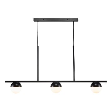 Nordlux - Chandelier on a string CONTINA 3xG9/5W/230V black