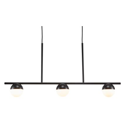 Nordlux - Chandelier on a string CONTINA 3xG9/5W/230V black