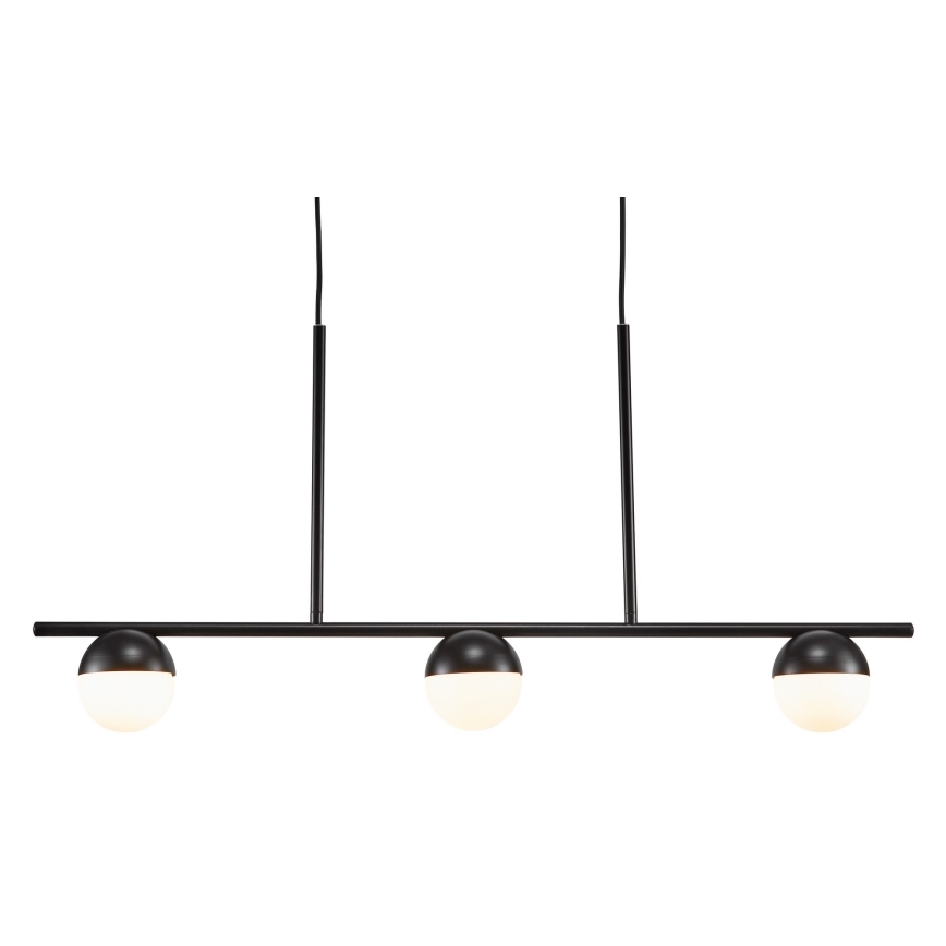 Nordlux - Chandelier on a string CONTINA 3xG9/5W/230V black