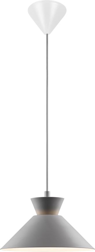 Nordlux - Chandelier on a string DIAL 1xE27/40W/230V d. 25 cm grey
