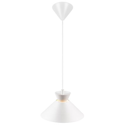 Nordlux - Chandelier on a string DIAL 1xE27/40W/230V d. 25 cm white