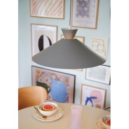 Nordlux - Chandelier on a string DIAL 1xE27/40W/230V d. 45 cm grey
