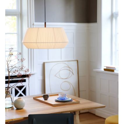 Nordlux - Chandelier on a string DICTE 1xE27/60W/230V d. 53 cm white