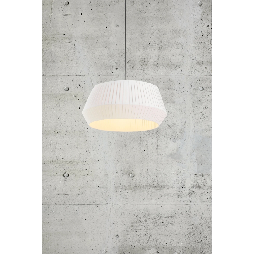 Nordlux - Chandelier on a string DICTE 1xE27/60W/230V d. 53 cm white