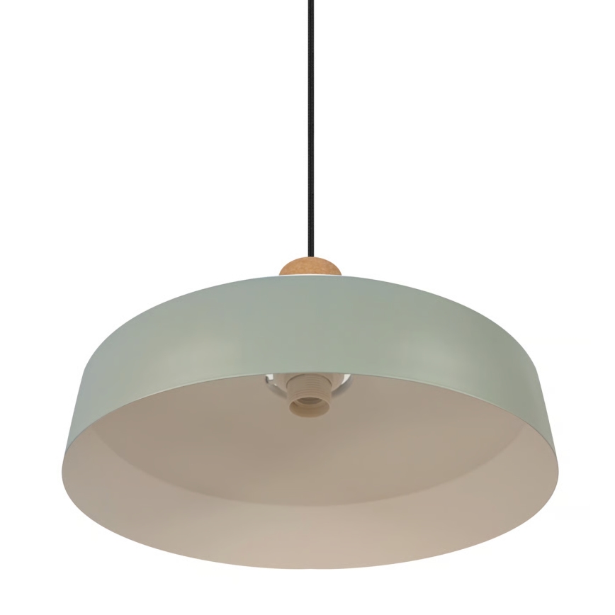 Nordlux - Chandelier on a string ELVAS 1xE27/60W/230V d. 37,5 cm green