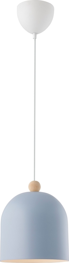 Nordlux - Chandelier on a string GASTON 1xE27/40W/230V blue/white