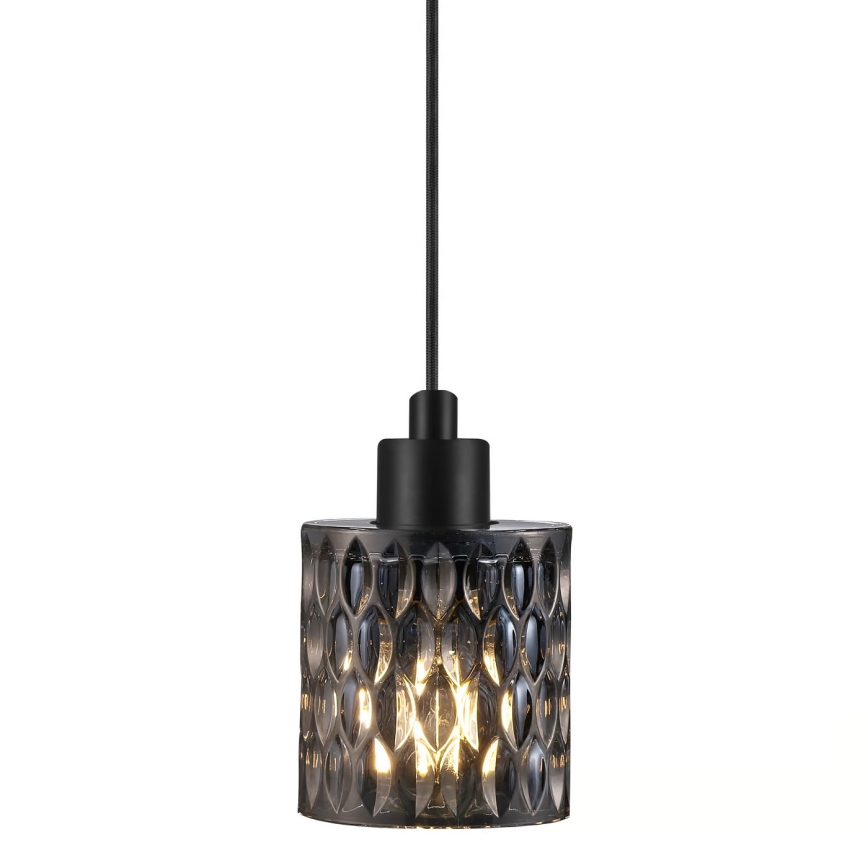 Nordlux - Chandelier on a string HOLLYWOOD 1xE27/60W/230V smoky