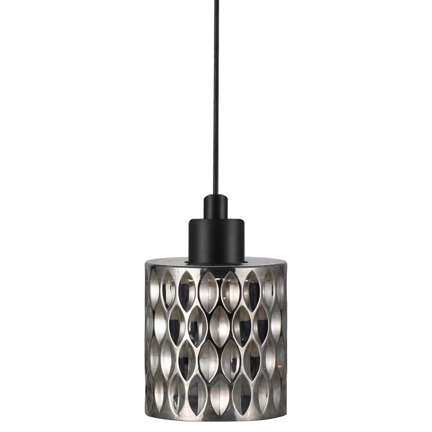 Nordlux - Chandelier on a string HOLLYWOOD 1xE27/60W/230V smoky