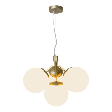 Nordlux - Chandelier on a string IVONA 4xE27/28W/230V gold