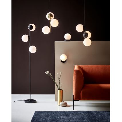 Nordlux - Chandelier on a string LILLY 3xE14/40W/230V black