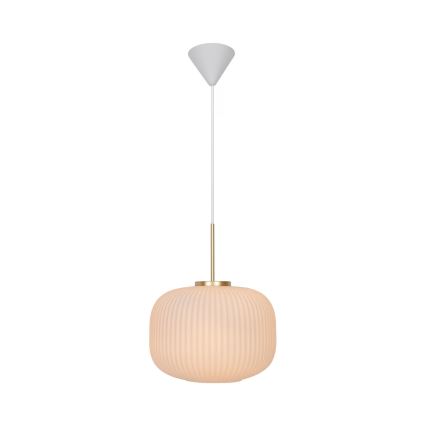 Nordlux - Chandelier on a string MILFORD 1xE27/40W/230V d. 30 cm white