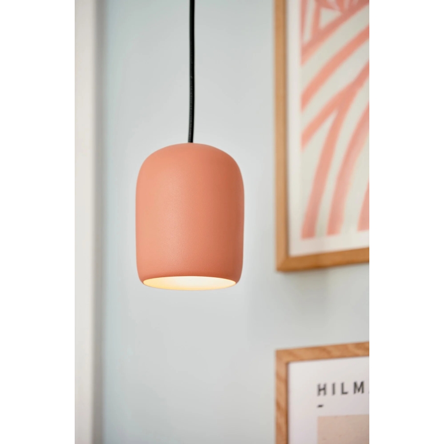Nordlux - Chandelier on a string NOTTI 1xE27/25W/230V d. 12,5 cm orange