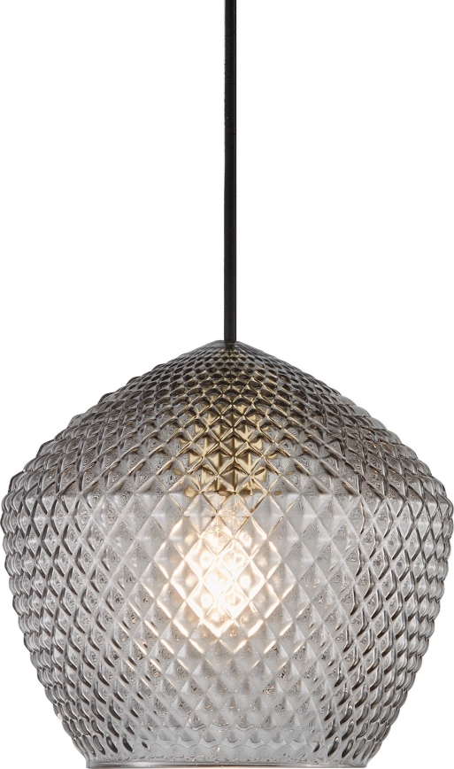 Nordlux - Chandelier on a string ORBIFORM 1xE27/40W/230V black/grey