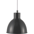 Nordlux - Chandelier on a string POP 1xE27/40W/230V anthracite