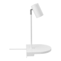 Nordlux - CODY Wall Light with Shelf, 1x GU10/15W/230V, White