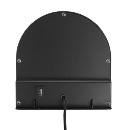 Nordlux - CODY wall light with shelf 1xGU10/15W/230V black