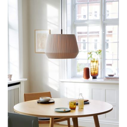 Nordlux - DICTE Cable Pendant 1xE27/60W/230V Ø40 cm Beige