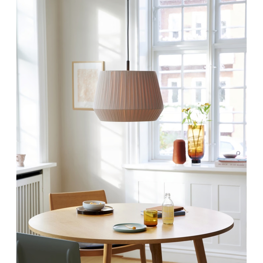 Nordlux - DICTE Cable Pendant 1xE27/60W/230V Ø40 cm Beige