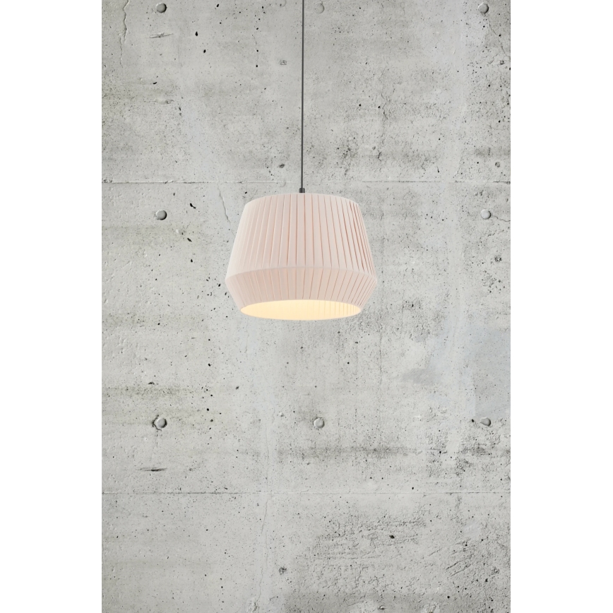 Nordlux - DICTE Cable Pendant 1xE27/60W/230V Ø40 cm Beige
