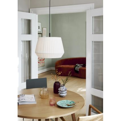 Nordlux - DICTE Cable Pendant 1xE27/60W/230V Ø40 cm White