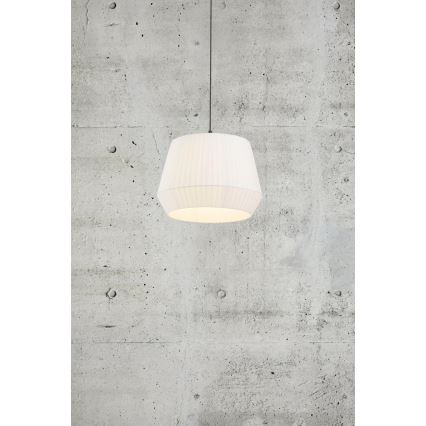 Nordlux - DICTE Cable Pendant 1xE27/60W/230V Ø40 cm White