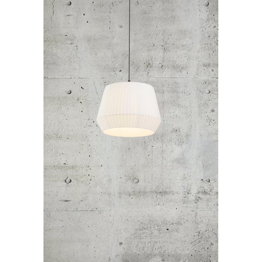 Nordlux - DICTE Cable Pendant 1xE27/60W/230V Ø40 cm White