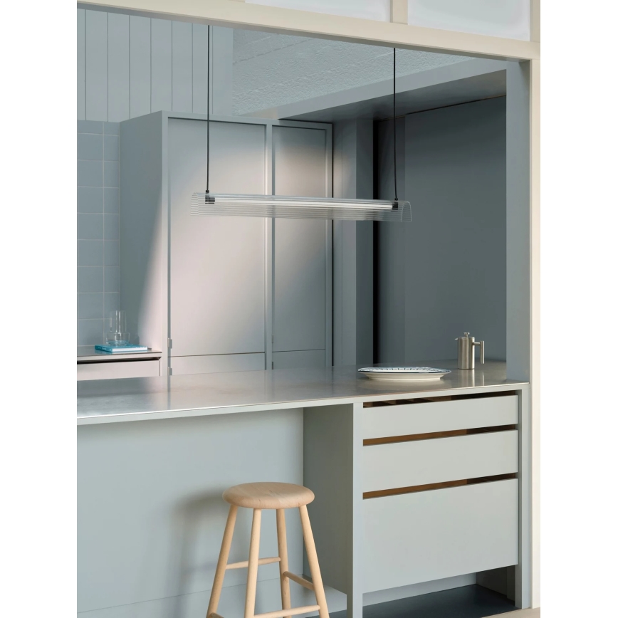 Nordlux - Dimmable LED cable pendant ALIANI LED/20W/230V 3000K black/clear