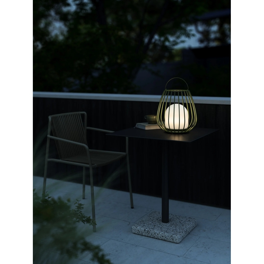 Nordlux - JIM TO-GO Dimmable LED Outdoor Portable Light, 3W/3.7V, IP54, 5000 mAh, Green