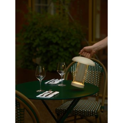 Nordlux - LED Dimmable Rechargeable Touch Table Lamp MIRANO LED/3W/3,7V beige