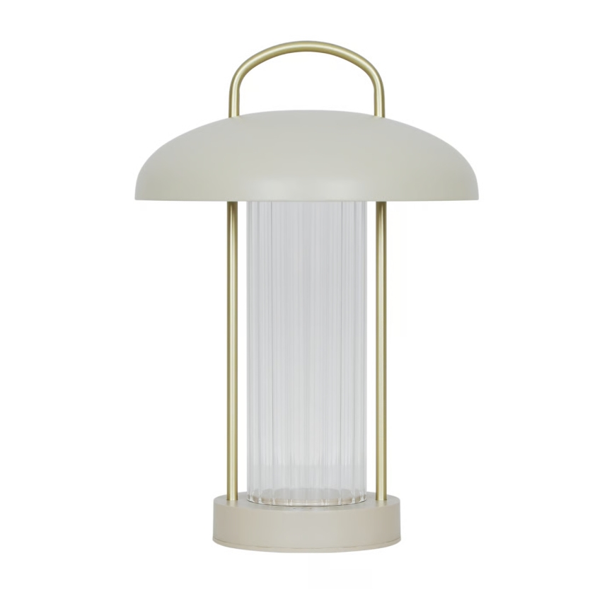 Nordlux - LED Dimmable Rechargeable Touch Table Lamp MIRANO LED/3W/3,7V beige