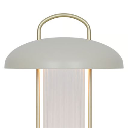 Nordlux - LED Dimmable Rechargeable Touch Table Lamp MIRANO LED/3W/3,7V beige