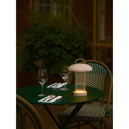 Nordlux - LED Dimmable Rechargeable Touch Table Lamp MIRANO LED/3W/3,7V Pink