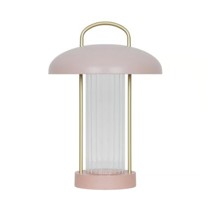 Nordlux - LED Dimmable Rechargeable Touch Table Lamp MIRANO LED/3W/3,7V Pink