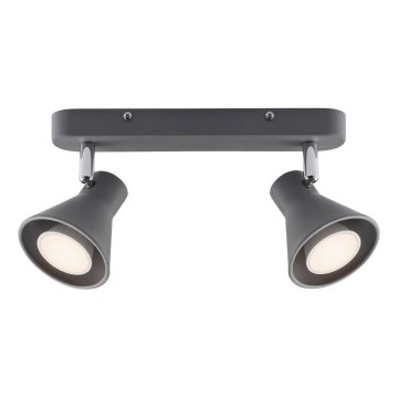 Nordlux - EIK Spotlight 2xGU10/35W/230V Grey
