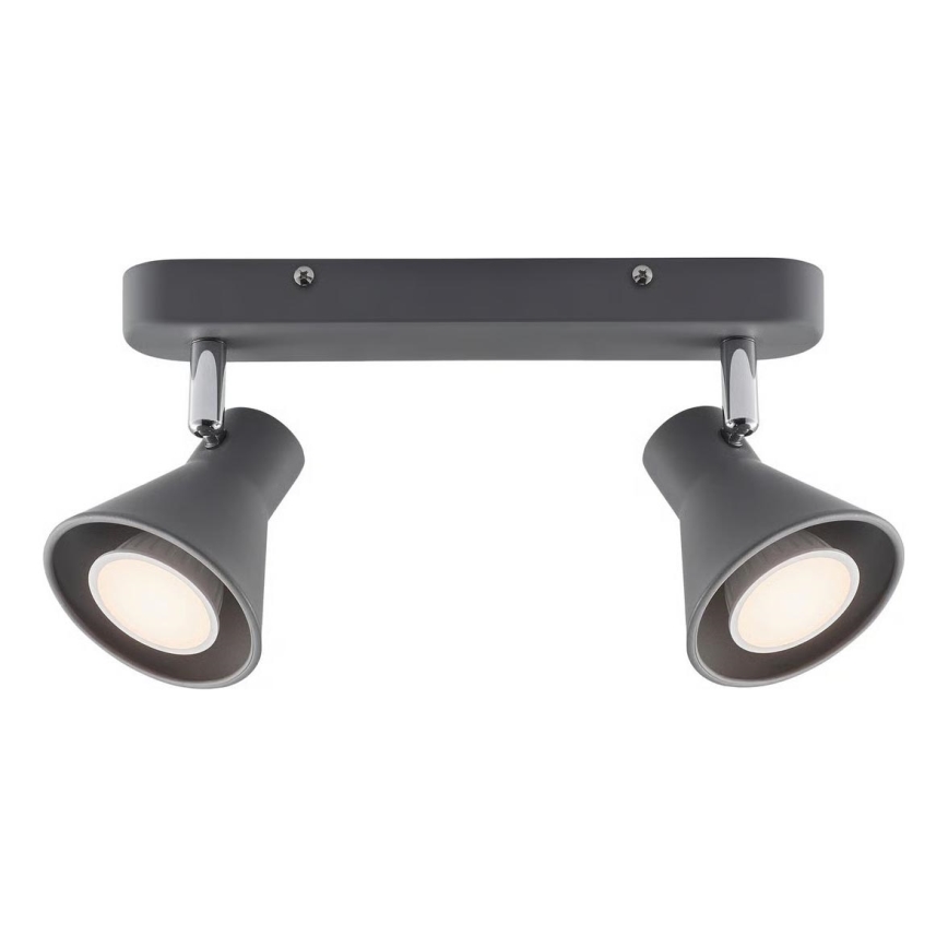 Nordlux - EIK Spotlight 2xGU10/35W/230V Grey