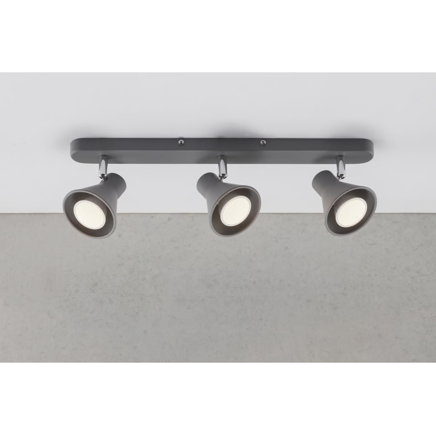 Nordlux - EIK Spotlight 3xGU10/35W/230V Grey
