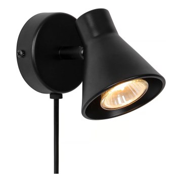 Nordlux - EIK Wall Light 1x GU10/35W/230V, Black