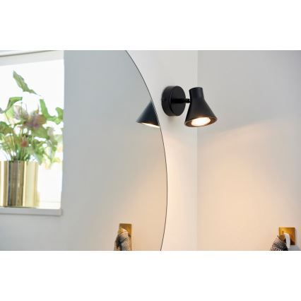 Nordlux - EIK Wall Light 1x GU10/35W/230V, Black