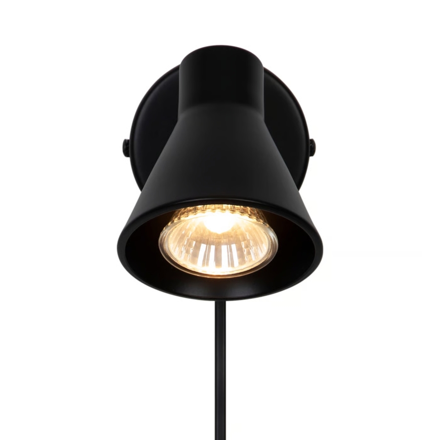 Nordlux - EIK Wall Light 1x GU10/35W/230V, Black